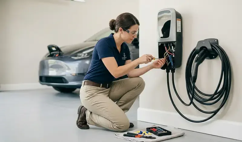EV Charger Installation contractors on the Gulf Coast